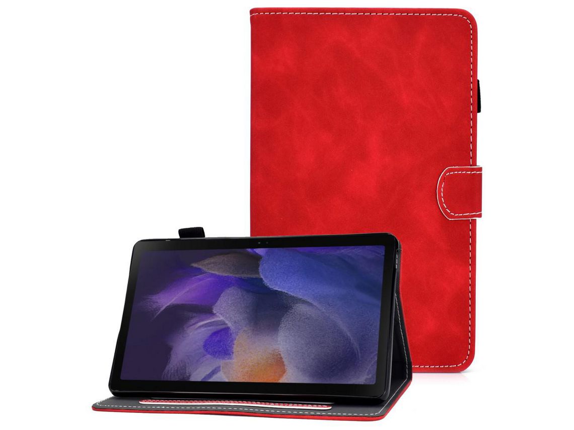 Capa para Samsung Galaxy Tab a8 (2021) sm-x200/sm-x205 Vermelho