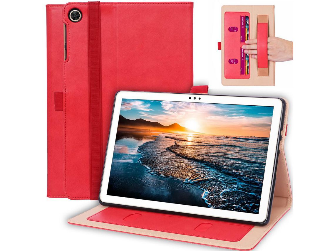 Capa para Huawei Matepad t10s Vermelho