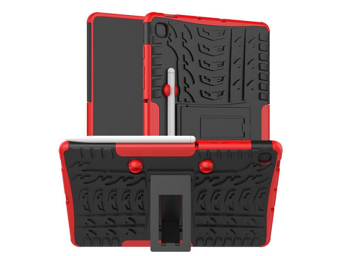 Capa para Samsung Galaxy Tab s6 lite Vermelho