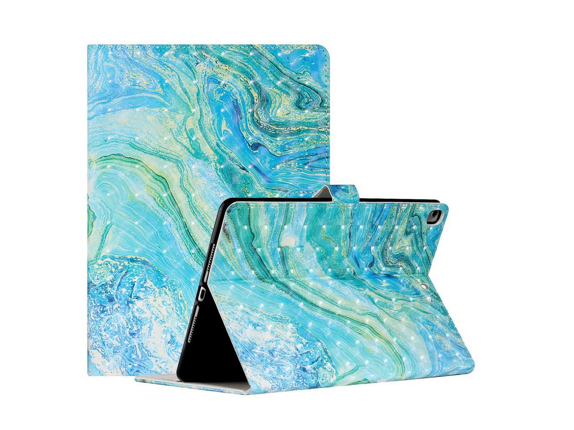 Capa para iPad 9.7 (2018)/(2017)/iPad Air (2013) Azul