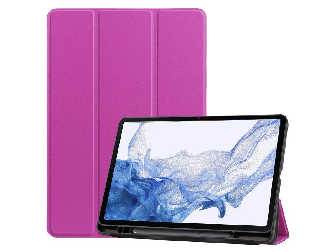 Capa para Samsung Galaxy Tab s8 Roxo