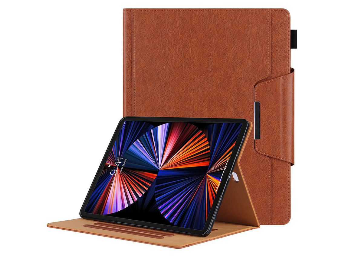 Capa para iPad Pro 12.9 (2021)/(2020)/(2018) Castanho