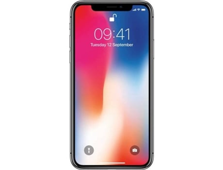 iPhone X APPLE (Recondicionado Reuse Grade A - 5.8'' - 256 GB - Cinzento Sideral) — Sem acessórios incluidos