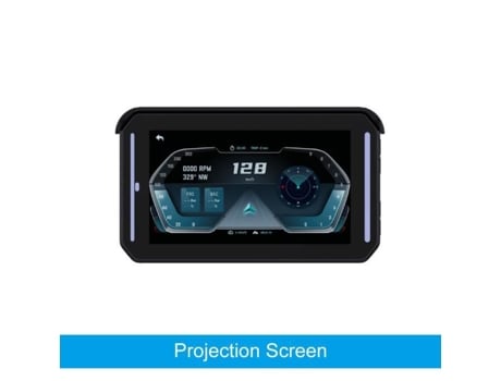 Carro Gps para Carplay Sem Fio Android/Apple Carplay Auto para Motocicleta 5 Polegada Ip65 Tela de Toque À Prova Dip65 Água Navegação Gps QINGQUE