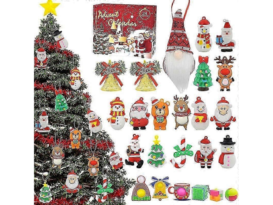 Calendário Do Advento De Natal Brinquedos