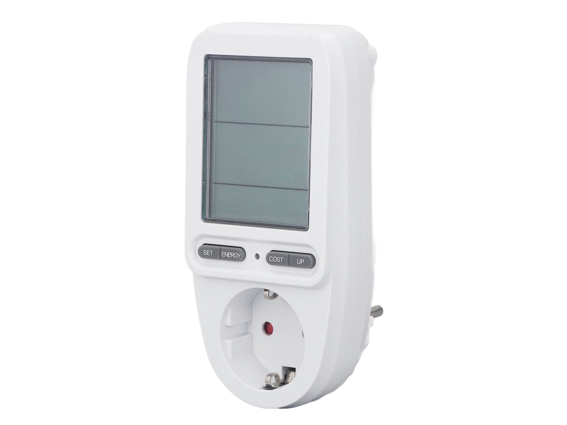 Monitor De Consumo Elétrico Inteligente Laxiscreed Com Tecnologia Sem Fios E Medição Automática
