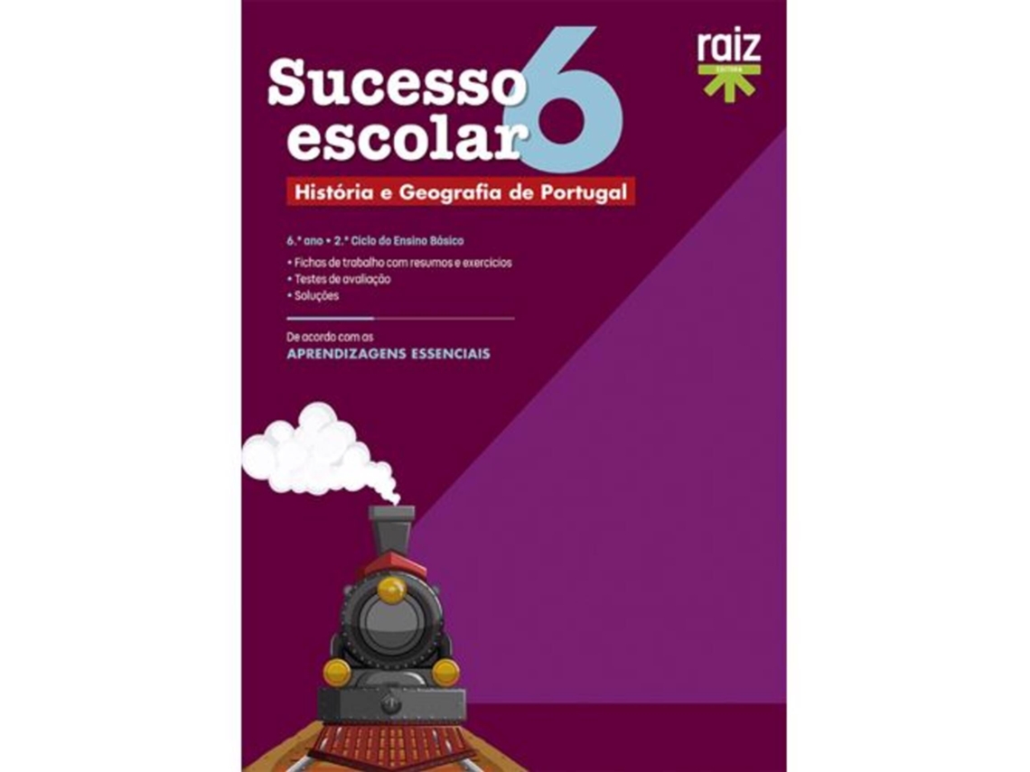 Livro Sucesso Escolar - História e Geografia de Portugal - 6º Ano (Português)