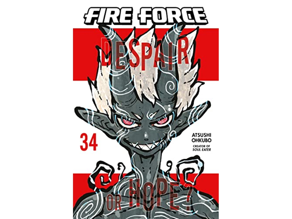 Livro Fire Force 34 de Atsushi Ohkubo (Inglês)