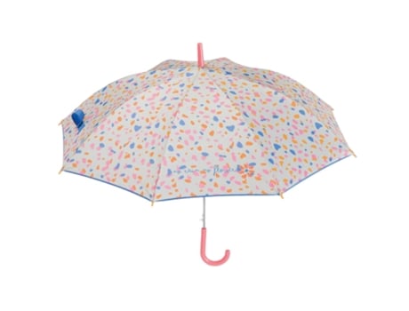 Guarda-chuva De Mulher Gotta Comprido Manual Flower Multicor