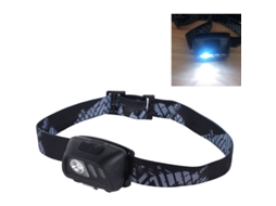 Lanterna de Cabeça Preta de 1200 Mah, Ultrabrilhante, com Carregamento Usb, Sensor de Movimento Ajustável, Ideal para Camping BRILVIBERA
