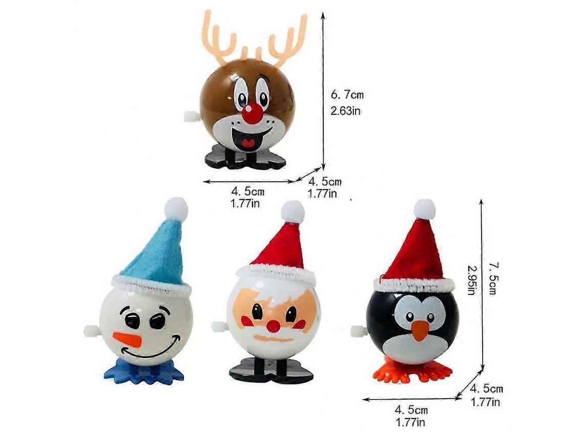Brinquedo De Corda Natalício Com 12 Peças