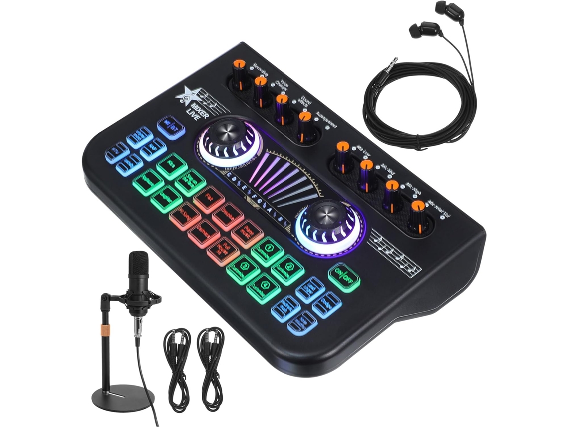 Mixer De Som Estéreo Jortmrd