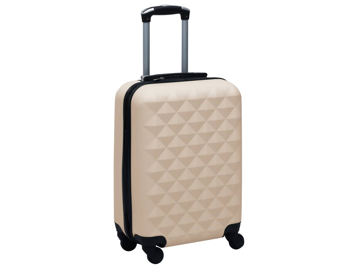 Hardcase Trolley, Hardcase Trolleys Vidaxl Ouro Plástico (n/a)