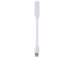 Mini Luz Led Usb Flexível Para Teclado De Computador Leitura Notebook Pc Laptop Branco