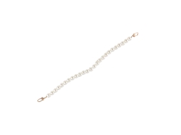 40cm Artificail Pearl Handle Chain With Alloy Clasp Elegant Multifunctional Comfortable Short Bag Handle Pearl Strap For Purses Handbags Wallets 14mm