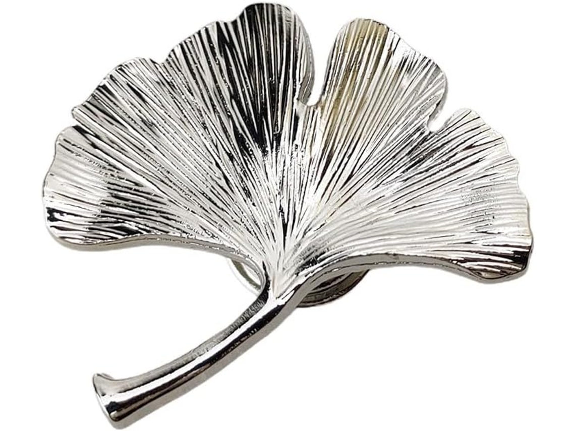 Puxador De Armário Em Liga Zinco Com Formato Folha Ginkgo, Dourado Antigo, Para Móveis, Portas E Gavetas De Quartos