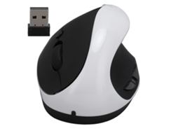 Aetheria mouse Vertical Sem Fio Ergonômico para Mão Direita com Dpi Ajustável Branco