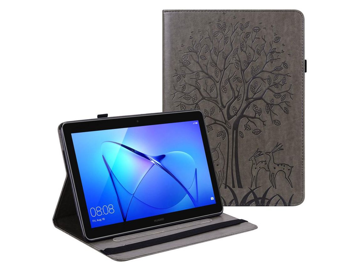 Capa para Huawei mediapad t5 10.1 Cinzento