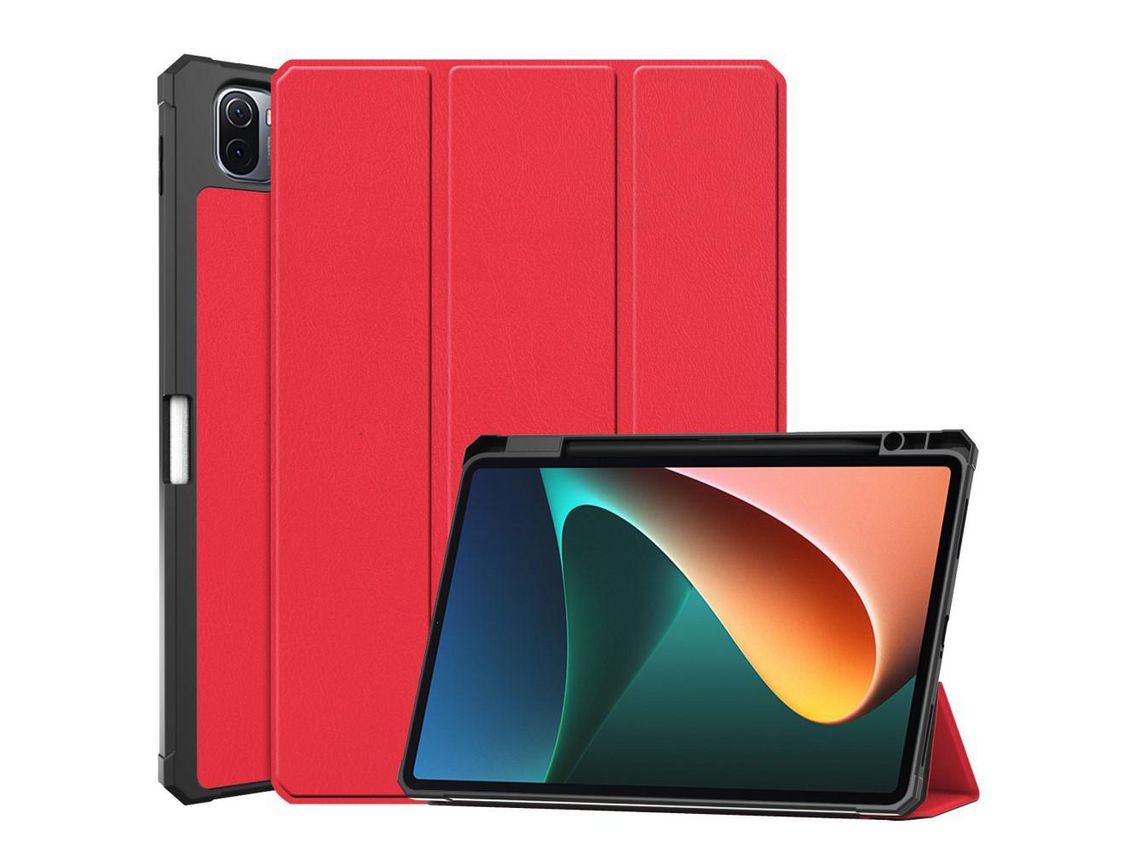 Capa para Xiaomi pad 5 Vermelho