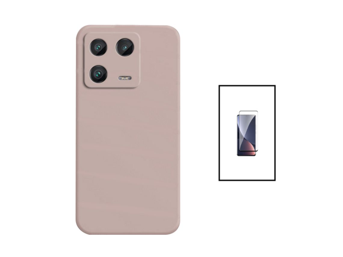 Kit Capa + Película para Xiaomi 13 Pro GIFT4ME Rosa
