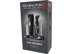 Kit REMINGTON Aparador de Barba - The Works MB905 (Outlet Caixa Aberta - Preto)