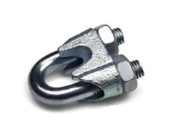 Sujetacables galvanizado 6 mm