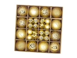 44 Bolas De Natal, Enfeites De Natal, Pingentes Em Massa Para Árvore De Natal Olysi Shop