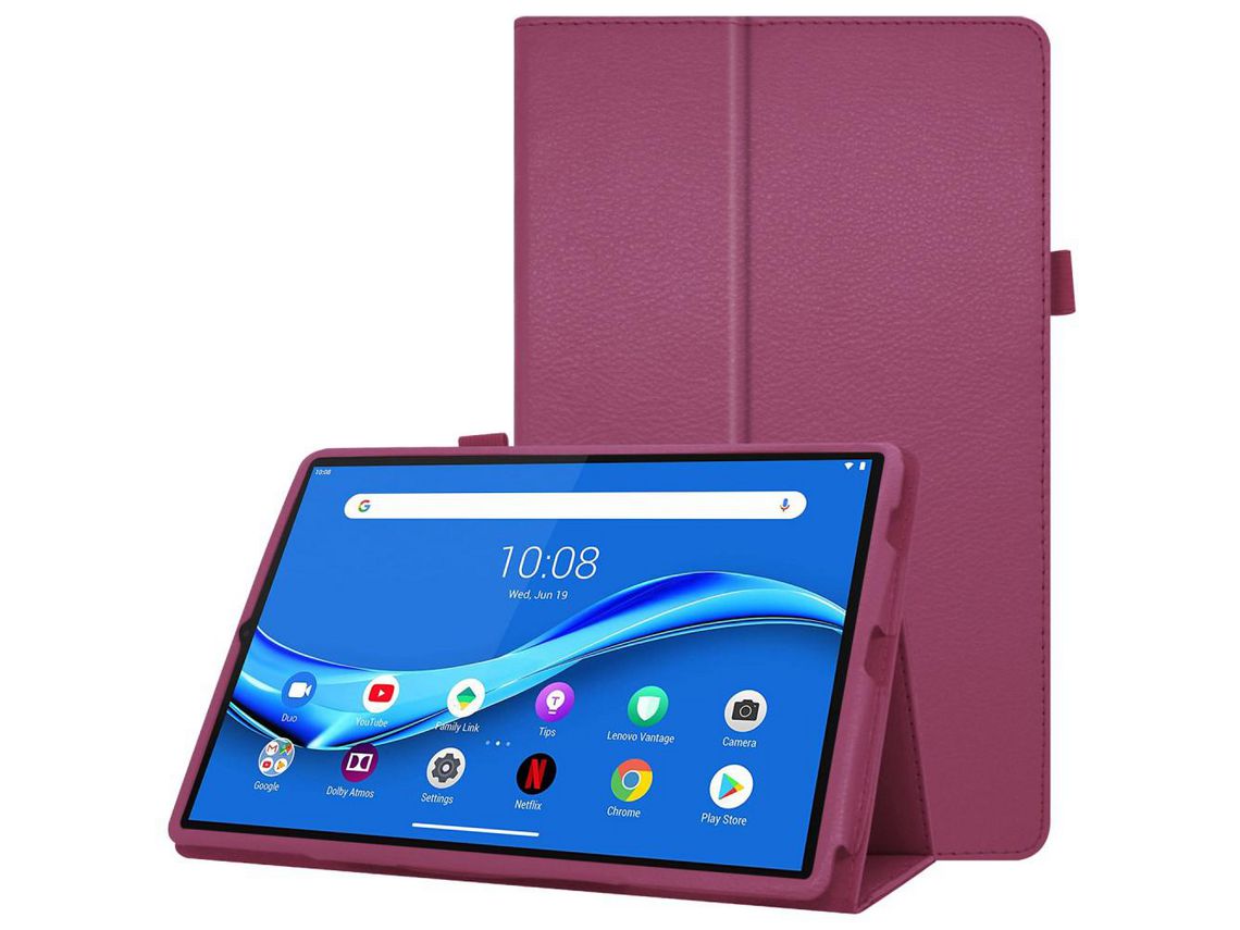Capa para Lenovo Tab m10 plus tb-x606f Roxo