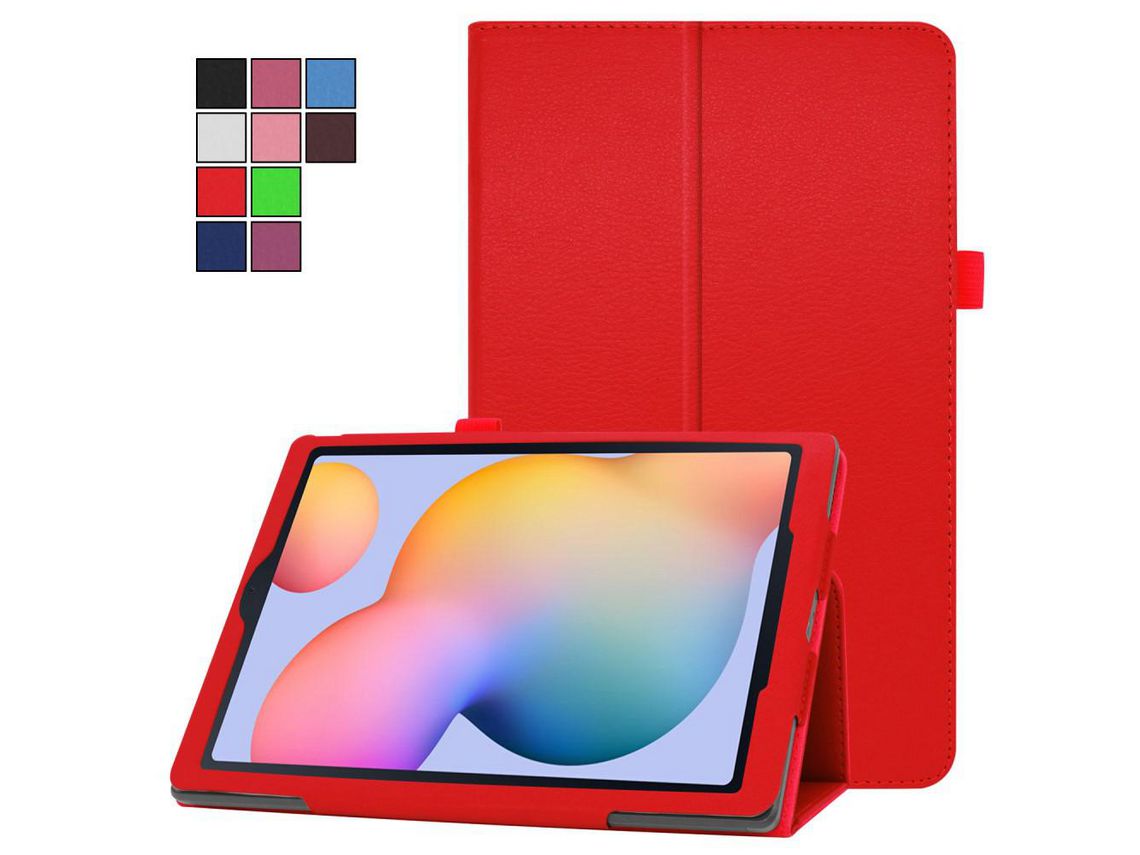 Capa para Samsung Galaxy Tab s6 lite Vermelho