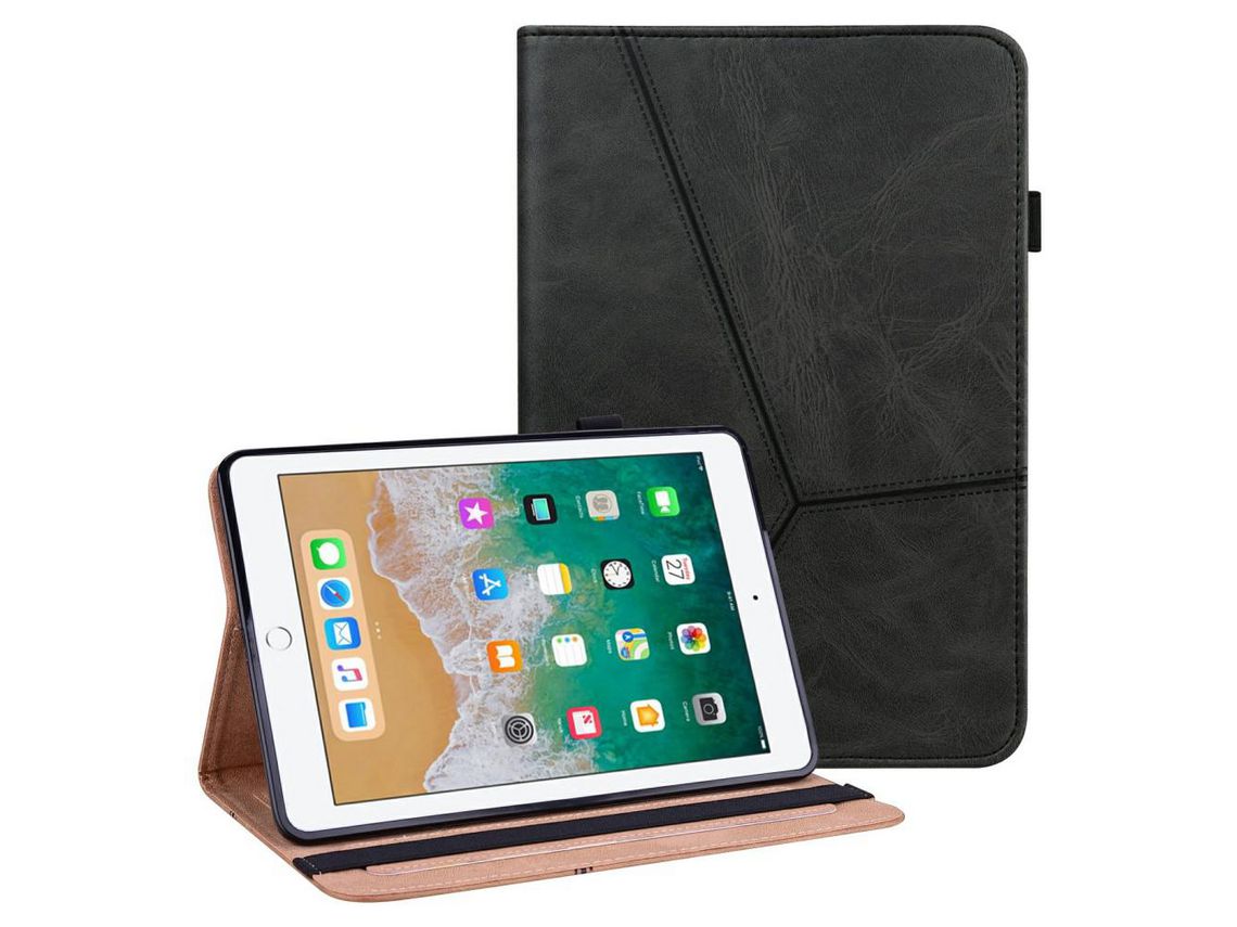 Capa para iPad 5/6/9.7 (2018)/(2017) Preto