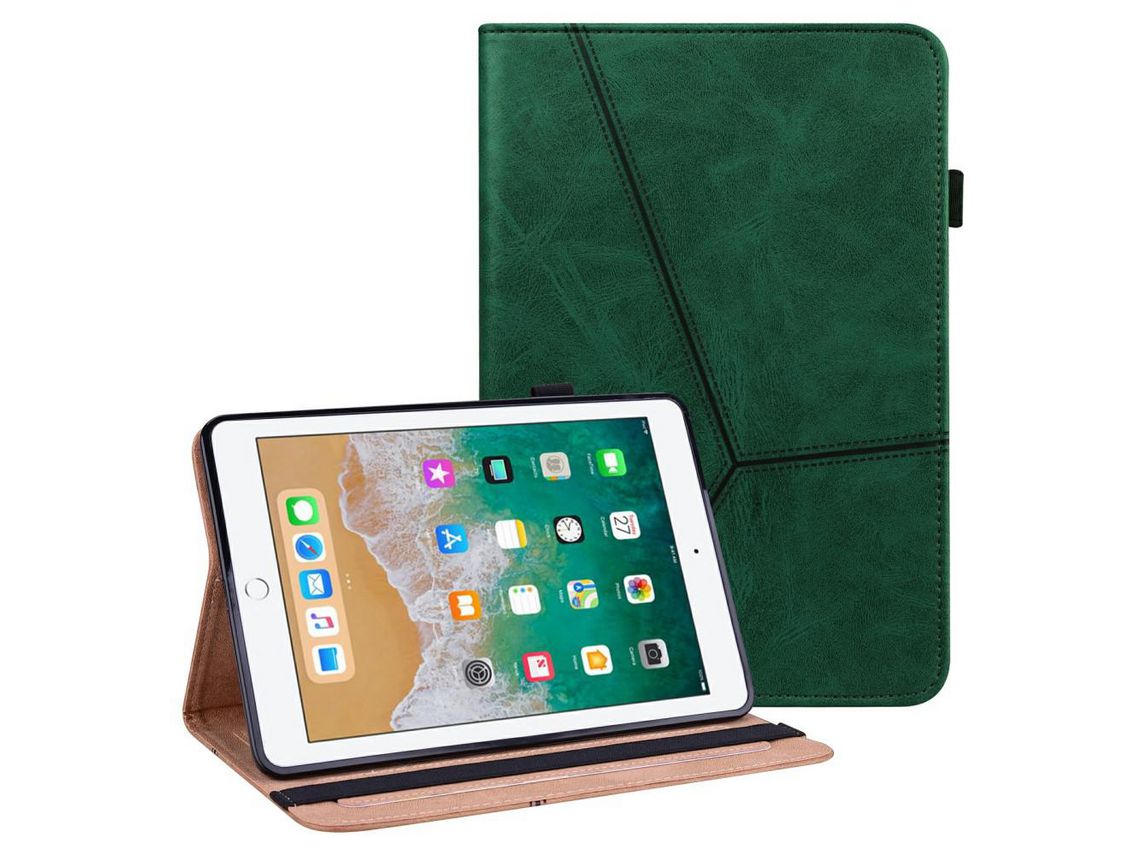 Capa para iPad 5/6/9.7 (2018)/(2017) Verde