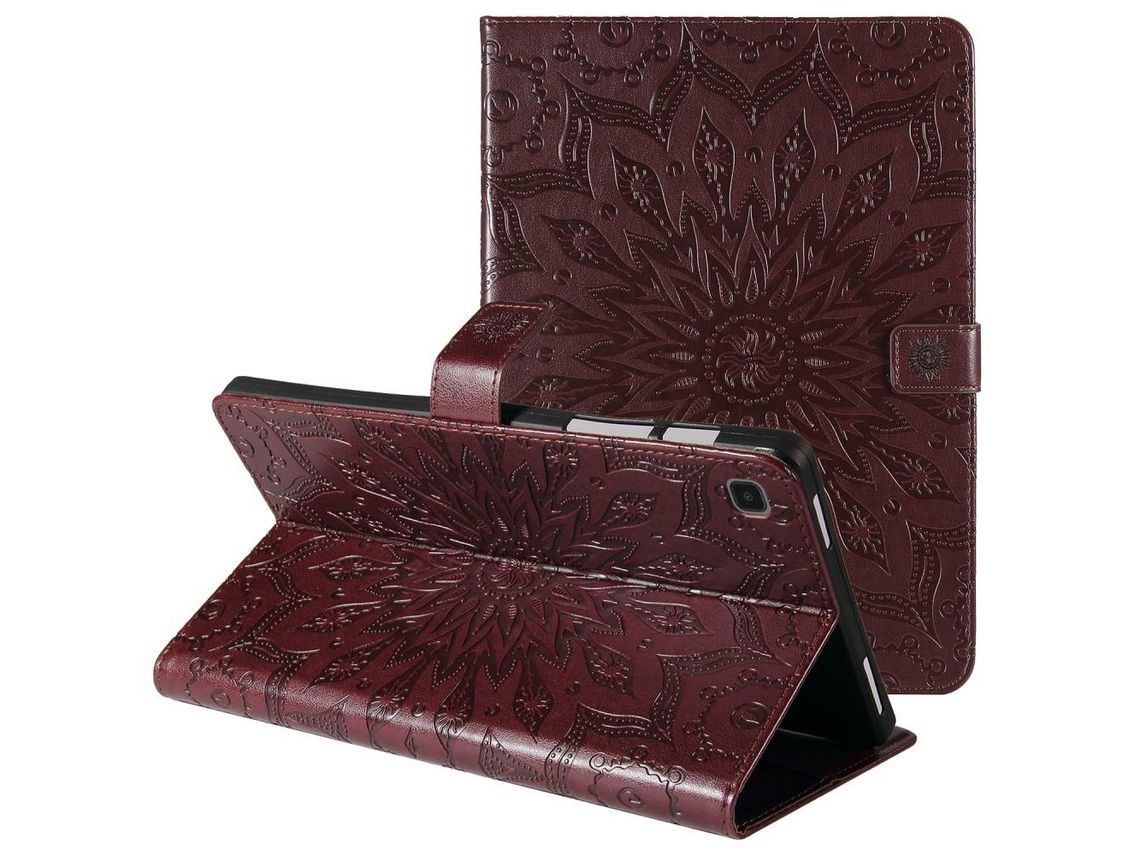 Capa para Samsung Galaxy Tab a7 10.4 (2020)/t505/t500 Castanho
