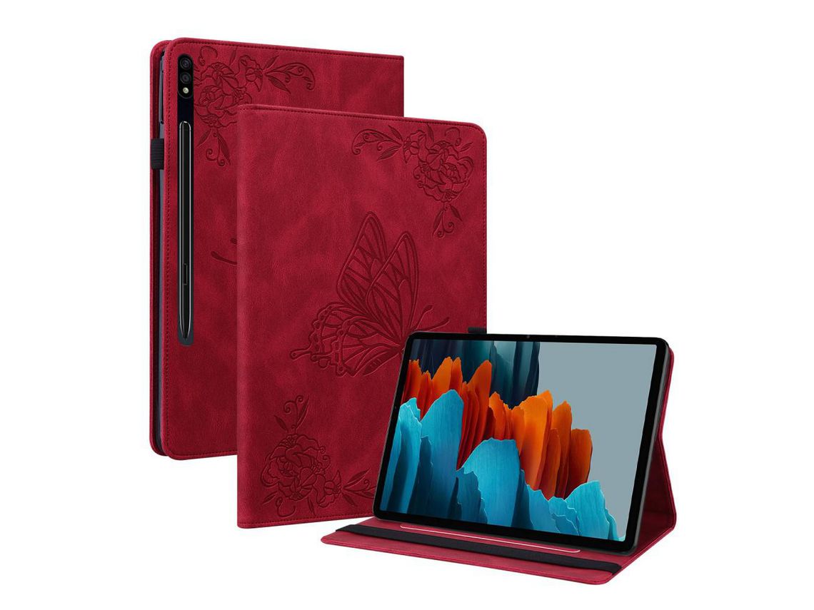 Capa para Samsung Galaxy Tab s8 Vermelho
