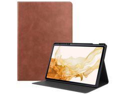 Capa para Samsung Galaxy Tab s8 plus Castanho