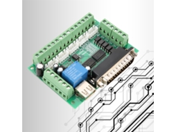 Placa Interface Usb 5 Eixos Cnc Mach3 Motor Passo
