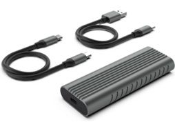 Caixa portátil EWENT para SSD M.2 NVMe/PCIe USB-C 3.2 Gen2