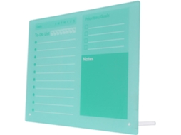Quadro de Planejamento para Escrita com Marcador Apagável a Seco Calendário de Mesa em Acrílico Espesso SFUSHOS