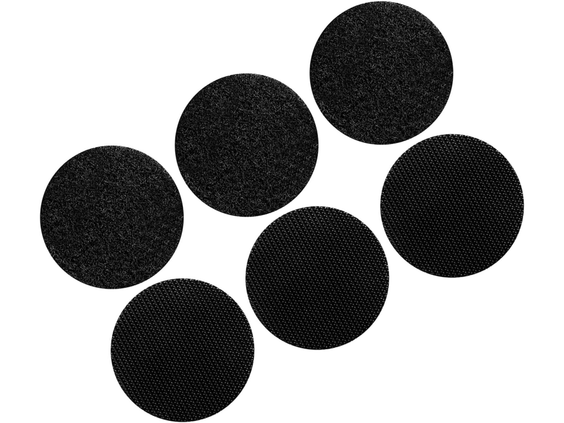 Gototop Almofada Antiderrapante, 6 Peças, Gancho Redondo E Almofadas De Montagem, Nylon Pp 6cm 2, 4-polegadas, Fixadores