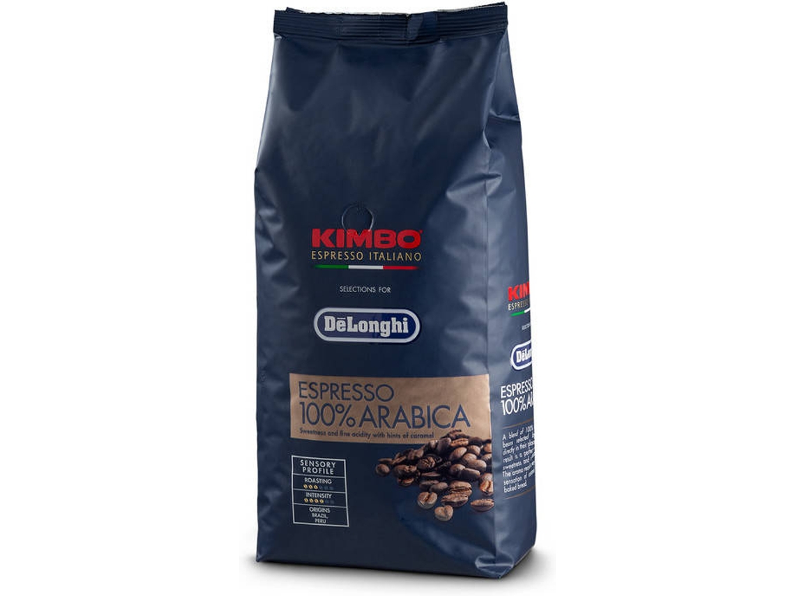 Café em Grão KIMBO DELONGHI 100% Arábica DLSC613 (1 kg)