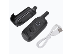 Mini Rádio Portátil Bidirecional 400 470 Mhz, Intercomunicador Portátil, Walkie Talkie Com Ptt Brilvibera