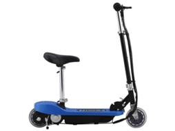 Vidaxl Trotinete/scooter Elétrica Com Assento 120 W Azul