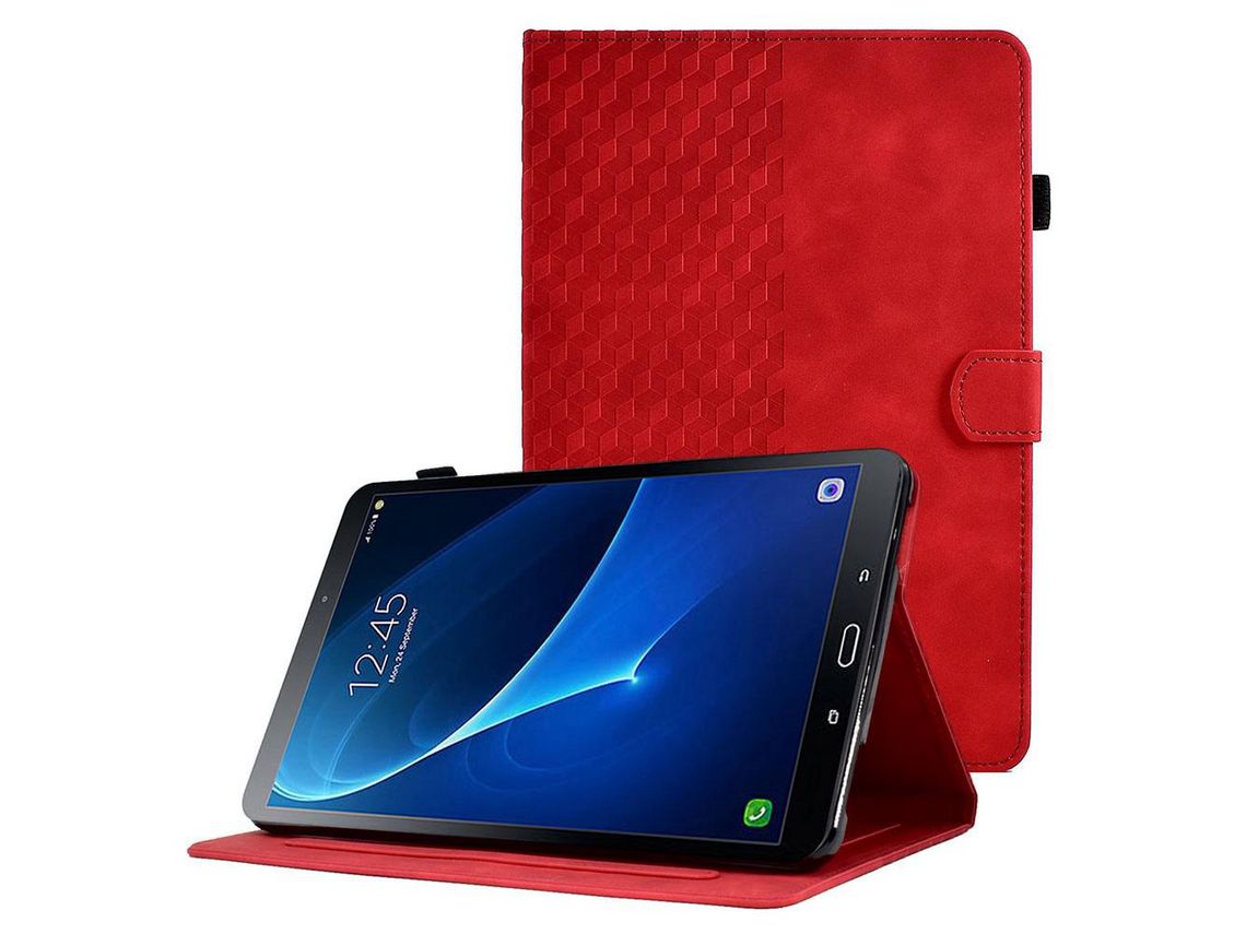 Capa para Samsung Galaxy Tab a 10.1 2016 T580/T585 Vermelho