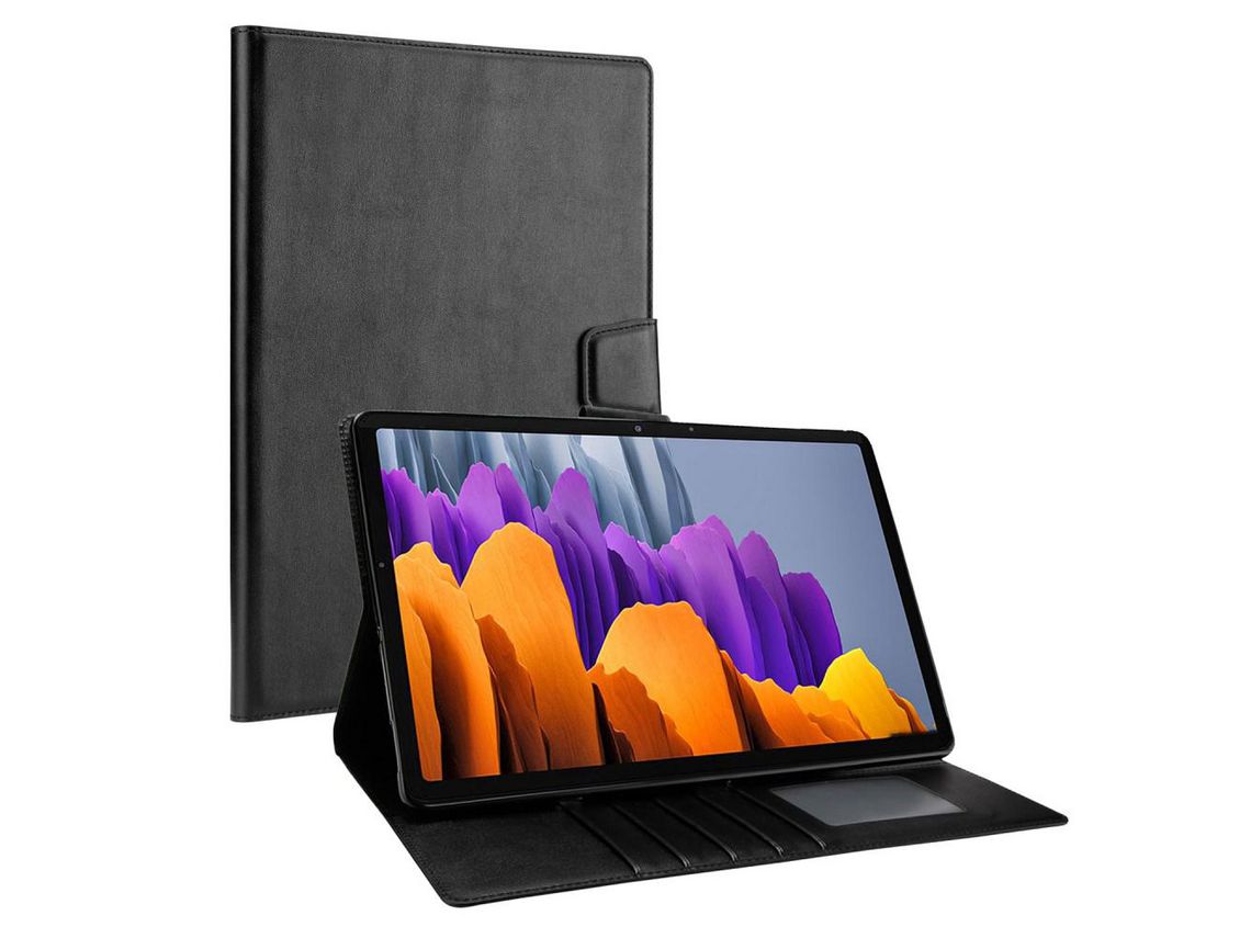 Capa para Samsung Galaxy Tab S7 Plus T970/S7 Fe T730/S8 + X800 Preto