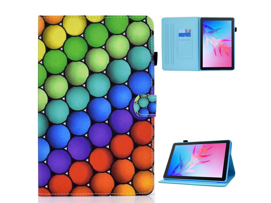 Capa para Huawei Enjoy Tablet 2/Matepad T 10 9.7 ''/T 10S 10.1 ''/Honor Pad 6 10.1''/Pad X6 9.7 Multicor