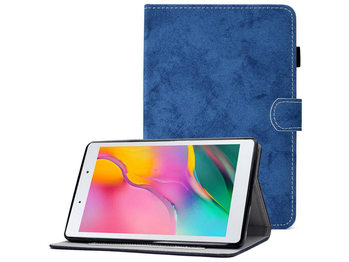Capa para Samsung Galaxy Tab a 8.0 2019 Sm-T290 Wi-Fi/Sm-T295 Lte Azul