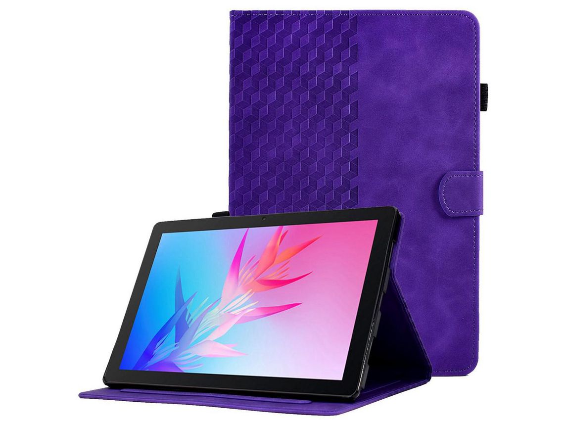 Capa para Huawei Enjoy Tablet 2 10.1/Matepad T 10 9.7 ''/T 10S 10.1 ''/Honor Pad 6 10.1''/Pad X6 9.7 '' Roxo