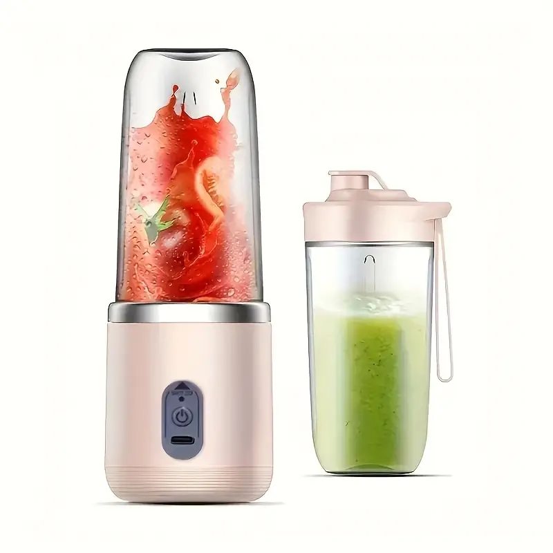 Conjunto De Liquidificador Portátil Com Copos Duplos