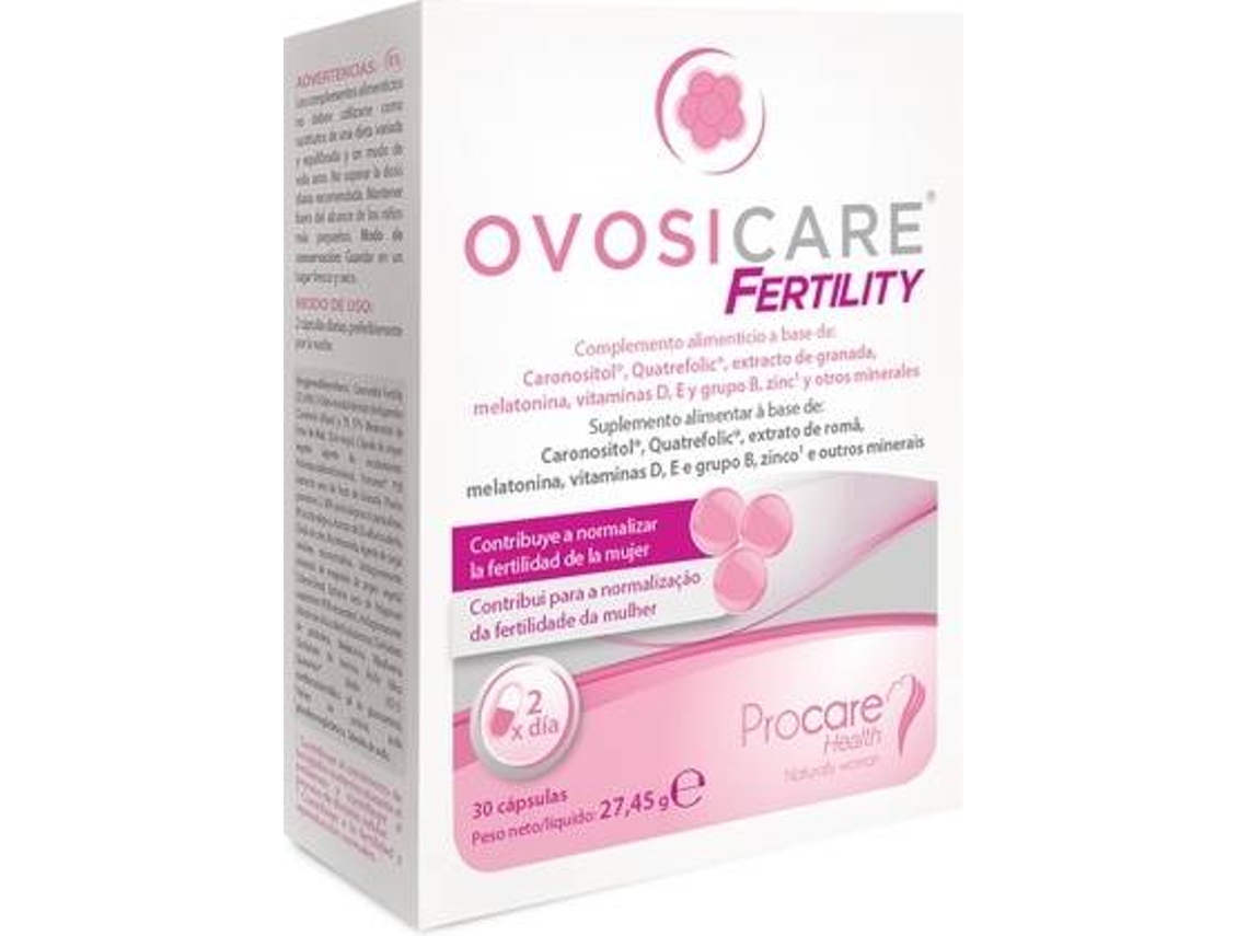 Suplemento Alimentar PROCARE HEALTH Fertilidade Ovosicare (30 cápsulas)