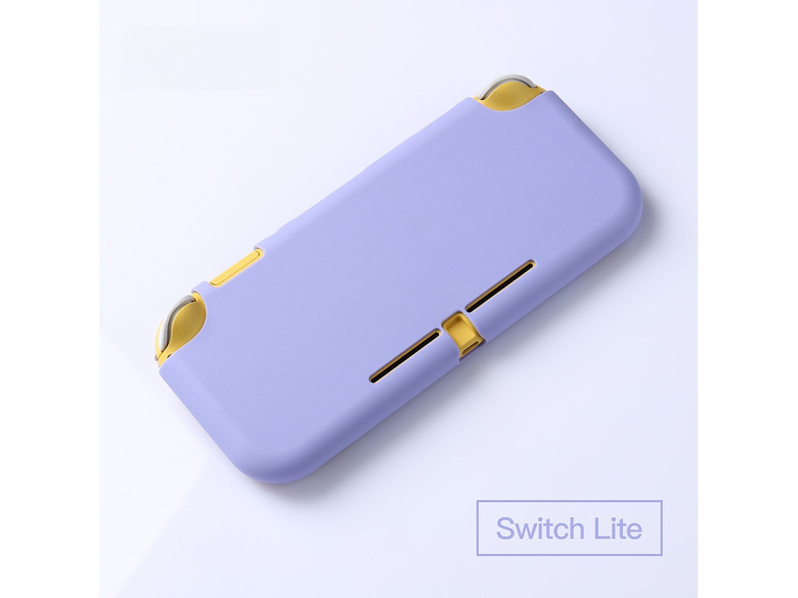 Capa para Nintendo Switch Lite, Capa Protetora Semi fechada em Tpu SPQMENT (roxa)