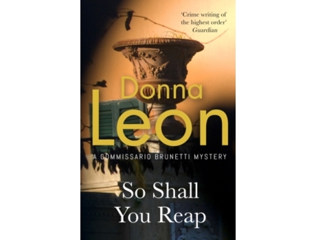 Livro So Shall You Reap de Donna Leon (Inglês - Capa Dura)